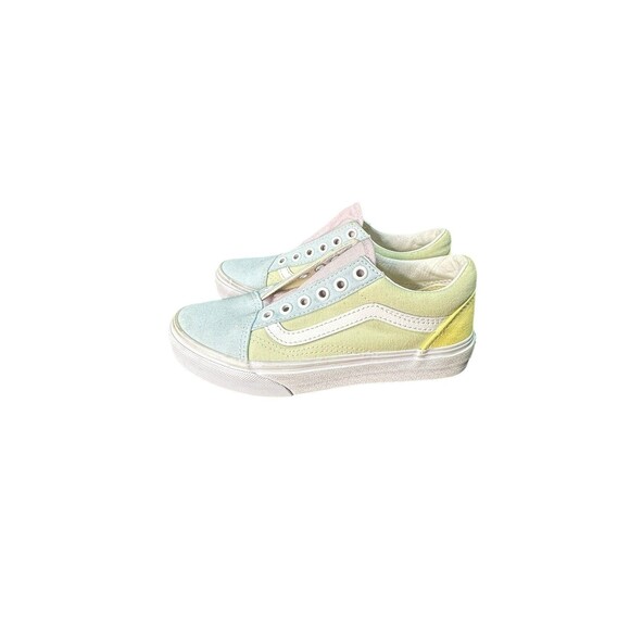 Vans Old Skool Pastel Color Block Size 1 New Without Laces - Picture 1 of 5